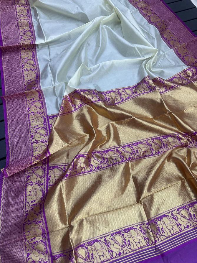 Panvel By Aab Soft Lichi Silk Wedding Wear Saree Suppliers In India